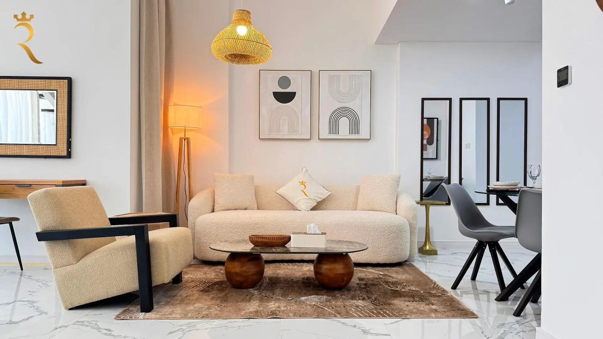 Apartment Oasis Grove Stylish 2Br Retreat In Masdar City Abu Dhabi