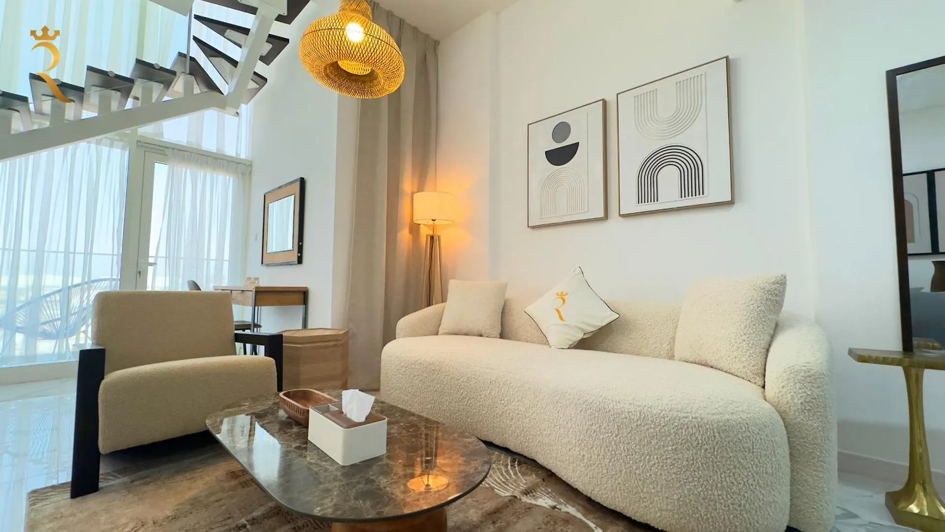 Oasis Grove Stylish 2Br Retreat In Masdar City Abu Dhabi