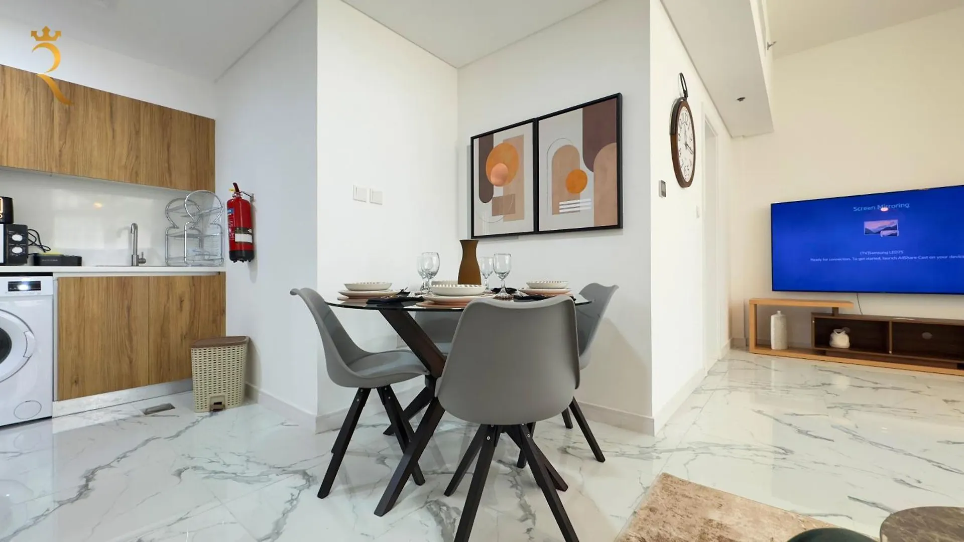 Oasis Grove Stylish 2Br Retreat In Masdar City Abu Dhabi